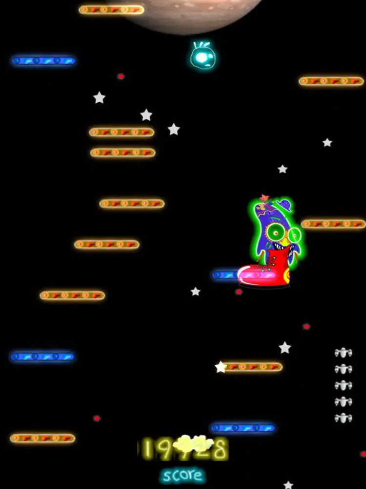 صور Glow Jump iPad 