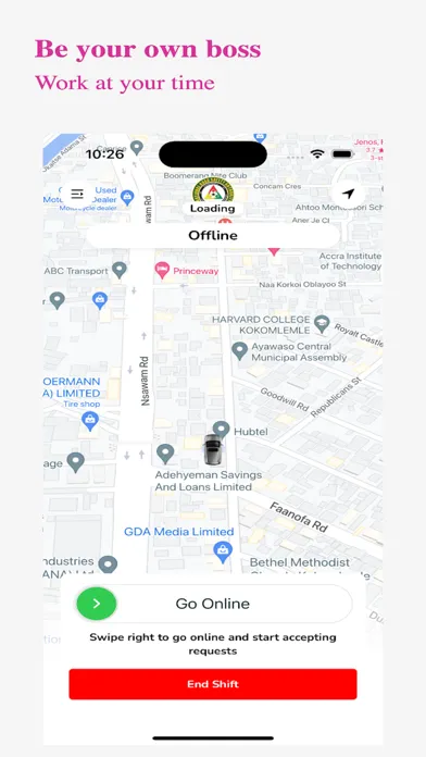 GoDriver Ghana স্ক্রিনশট