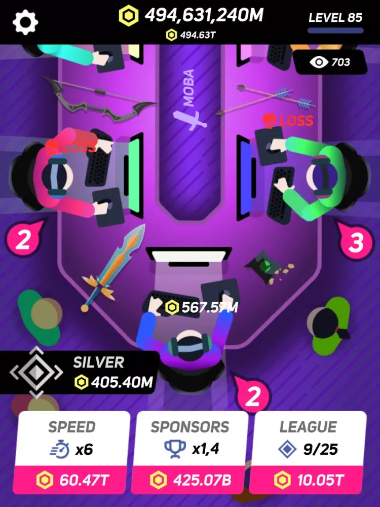 Screenshot di League of Champions Idle iPad 