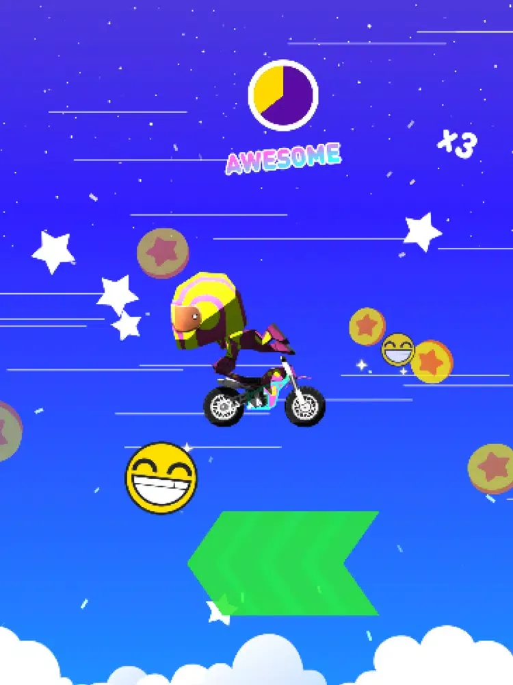 ภาพหน้าจอของ Moto Circus iPad 