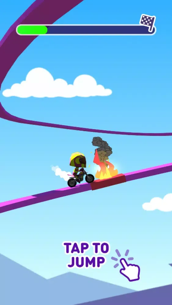 ภาพหน้าจอของ Moto Circus