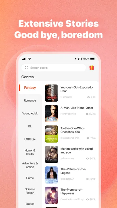 Tapon - Stories & Novels স্ক্রিনশট