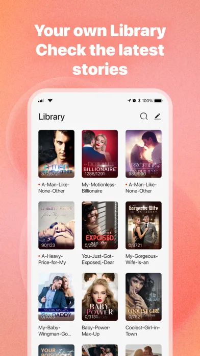 Tapon - Stories & Novels স্ক্রিনশট