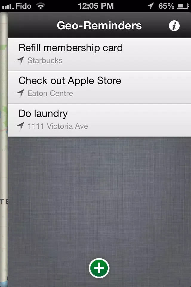 Geo-Reminders Lite ~ A Location-based Reminders App Screenshots