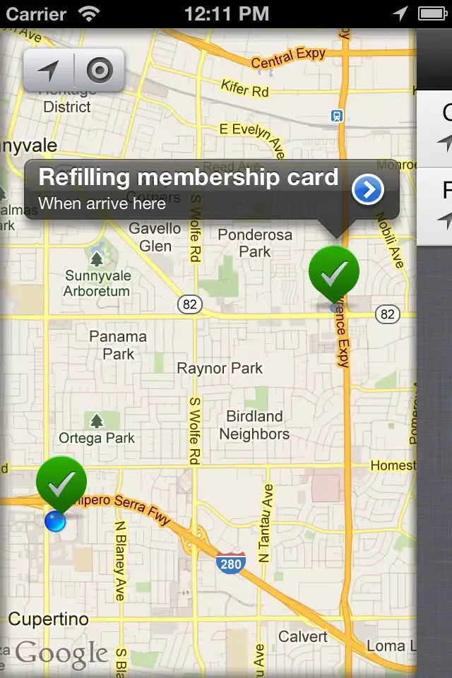 Geo-Reminders Lite ~ A Location-based Reminders App Screenshots