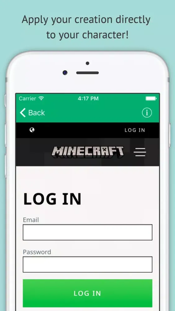 Skin Editor: Minecraft Creator Edition Screenshots