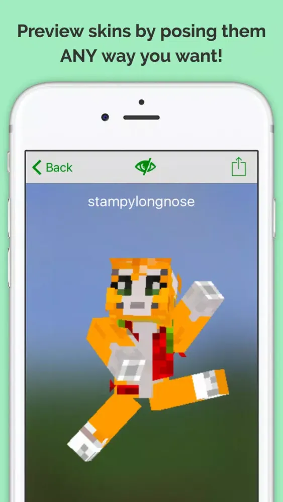 Capturas de tela do Skin Stealer: Minecraft Edition