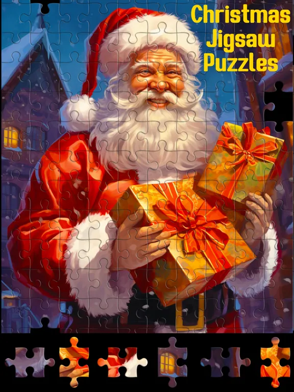 Captures d'écran de Christmas Jigsaw Puzzles Games iPad 