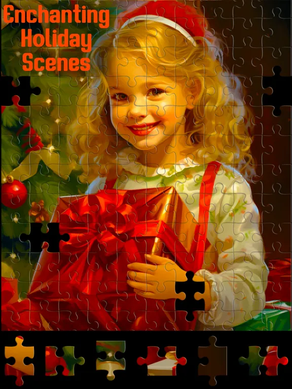 Captures d'écran de Christmas Jigsaw Puzzles Games iPad 