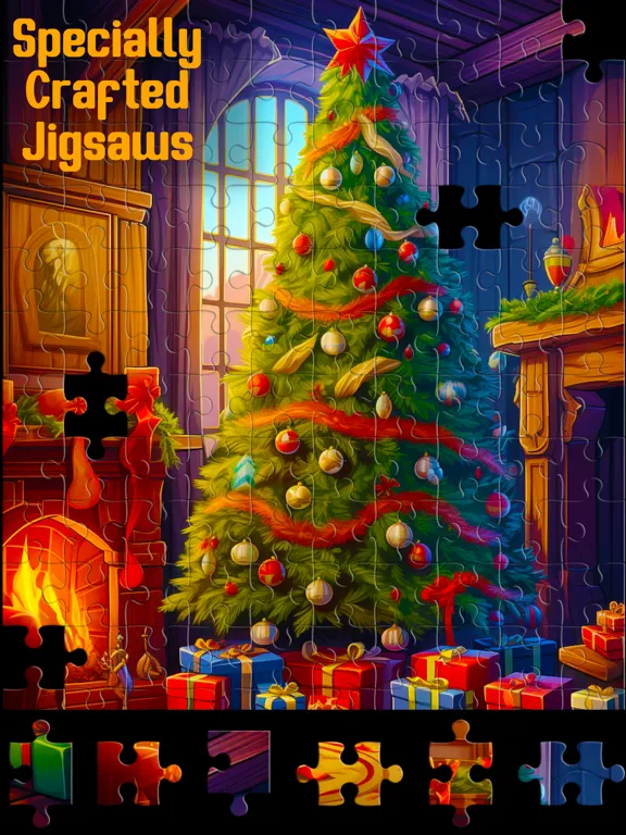 Captures d'écran de Christmas Jigsaw Puzzles Games iPad 