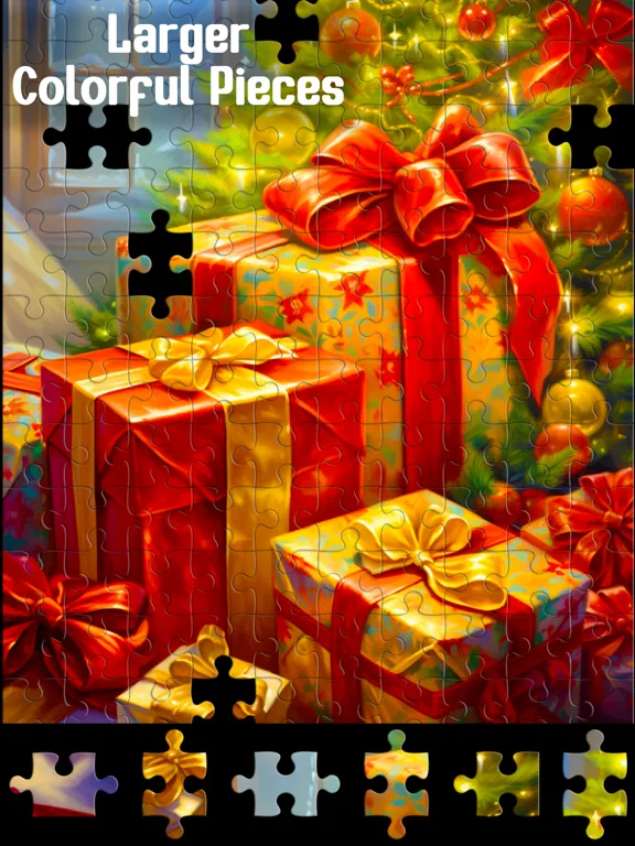 Captures d'écran de Christmas Jigsaw Puzzles Games iPad 