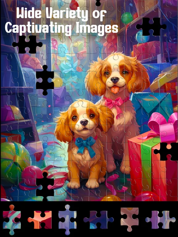 Captures d'écran de Christmas Jigsaw Puzzles Games iPad 
