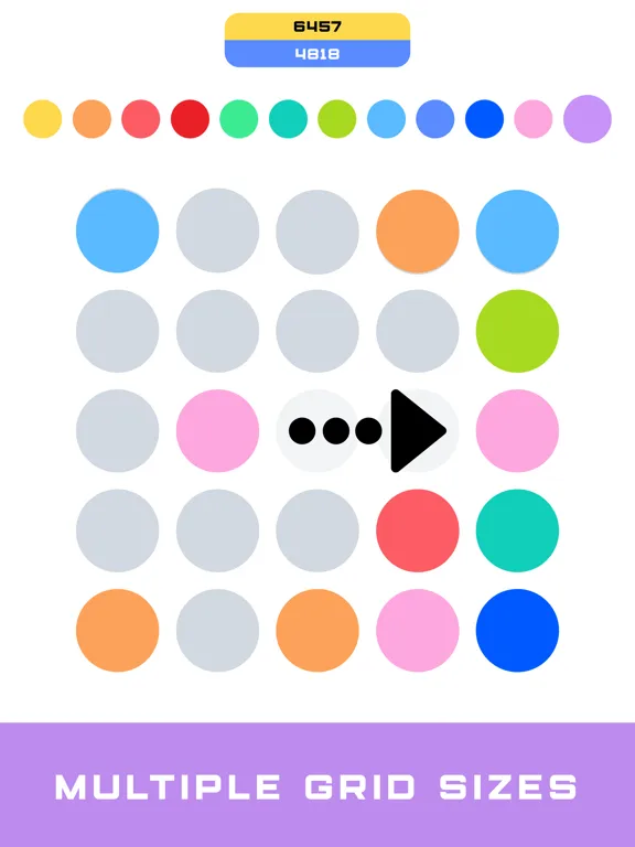Ảnh chụp màn hình của Color Fuse: Connect the Dots iPad 