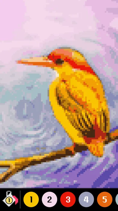 Screenshot di Pixel Gallery: Coloring Book