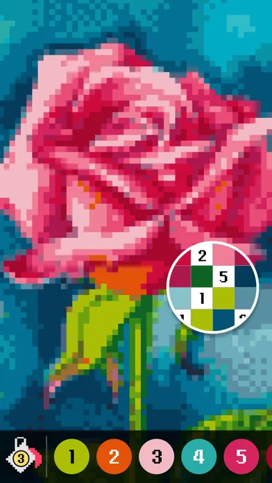 Screenshot di Pixel Gallery: Coloring Book