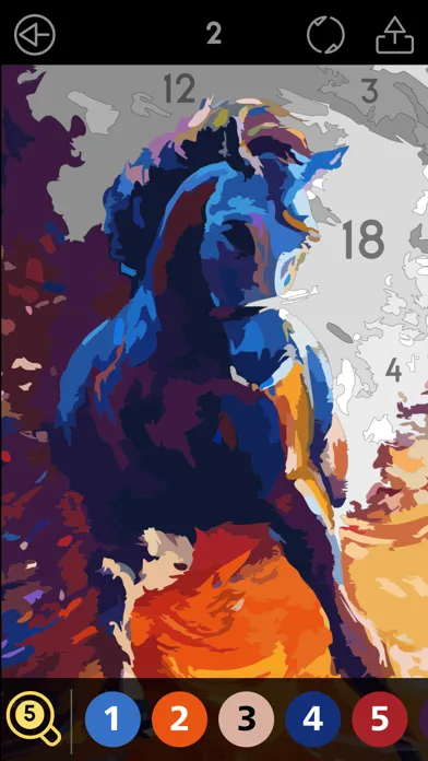 Oil Painting | Color by Number স্ক্রিনশট