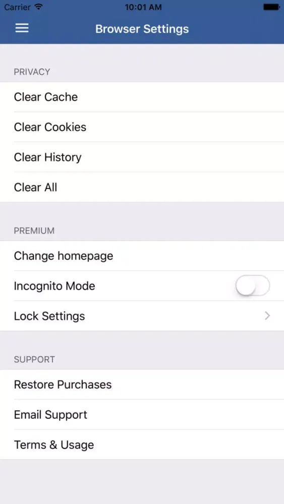 تصاویر Private Browser - Incognito Secure Web Browsing