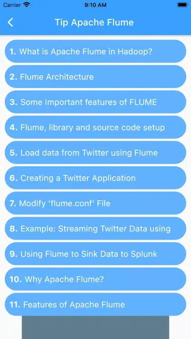 Capturas de pantalla de Apache Flume Tutorial