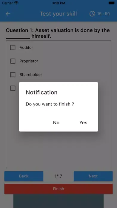 Tangkapan layar Auditing Tutorial