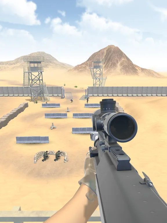 Sniper Siege: Defend & Destroy iPad  سکرین شاٹس