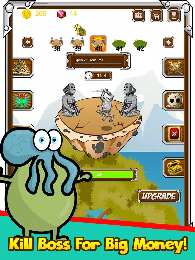 Heroes Tapper - Addictive Idle Clicker RPG iPad  स्क्रीनशॉट