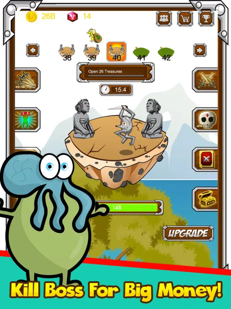 Heroes Tapper - Addictive Idle Clicker RPG iPad  스크린샷