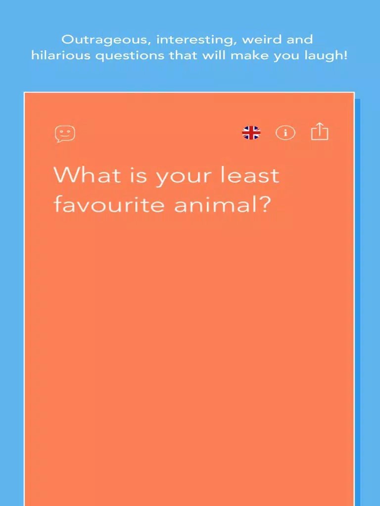 Convo Cards - Over 250 conversation starters, ice breakers and discussion topics iPad 應用截圖