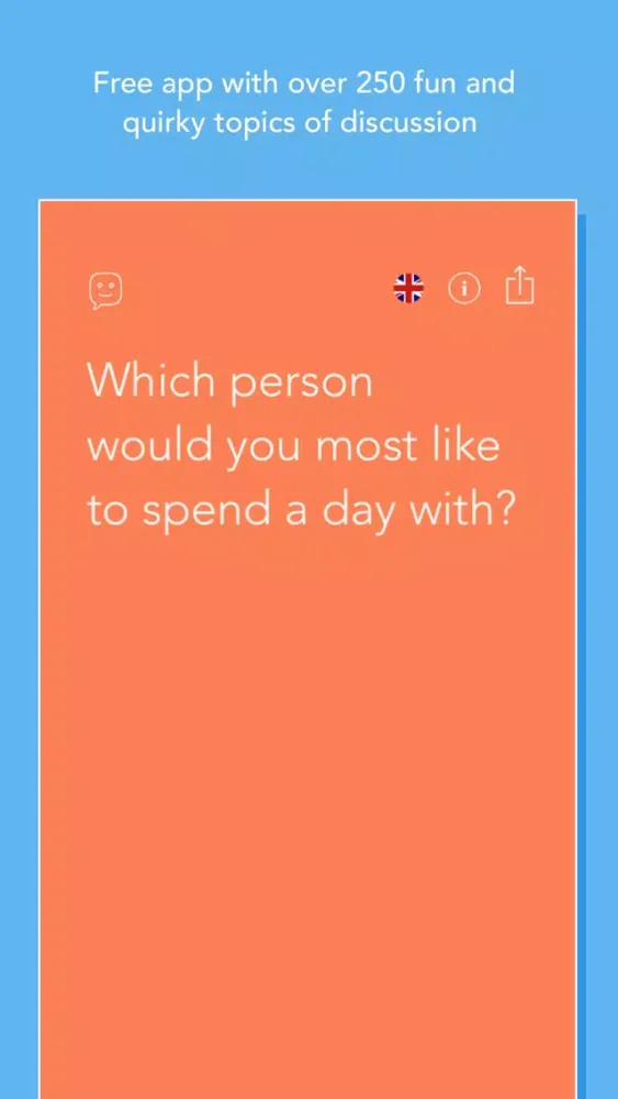 Zrzuty ekranu Convo Cards - Over 250 conversation starters, ice breakers and discussion topics