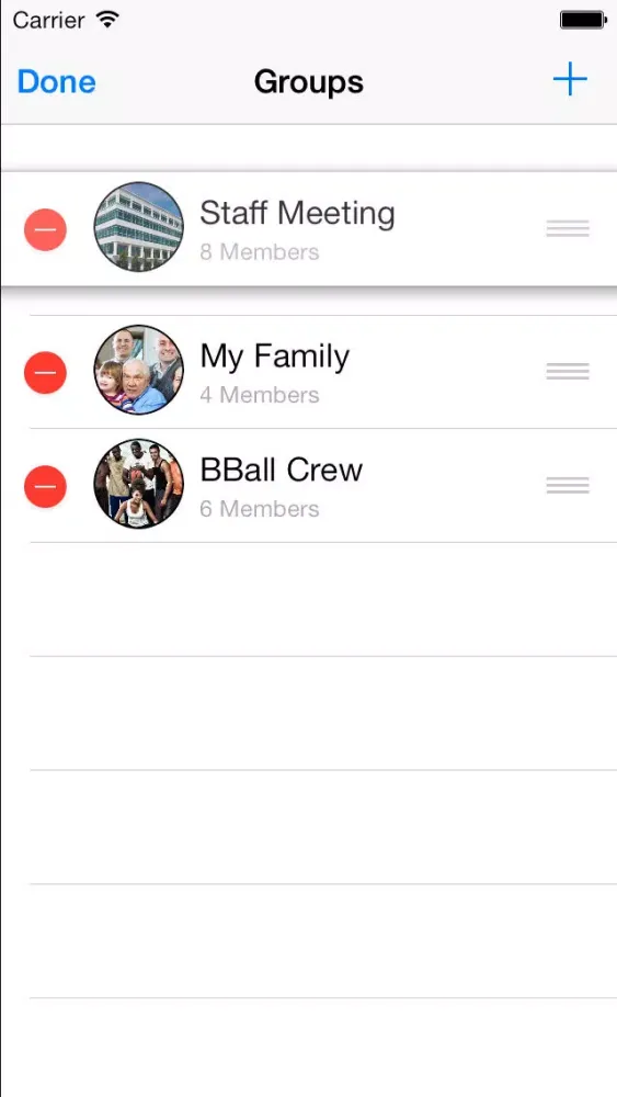 GroupChat - Group iMessages Screenshots