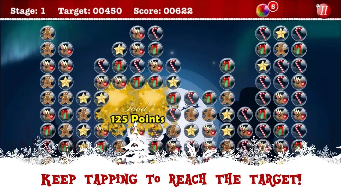 تصاویر A Christmas Seasons Bubble Blaster - Popping Holiday Treats Full Version