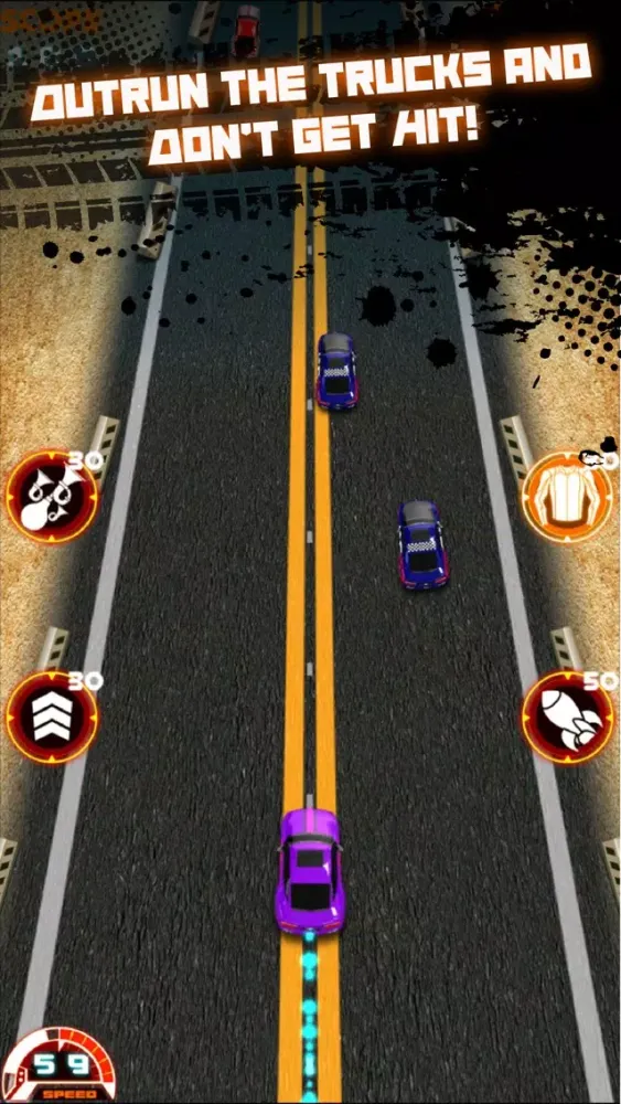 Top-Speed Car Chase Racer - Extreme Hot Pursuit : Fast Paced Highway Traffic Racing Screenshots