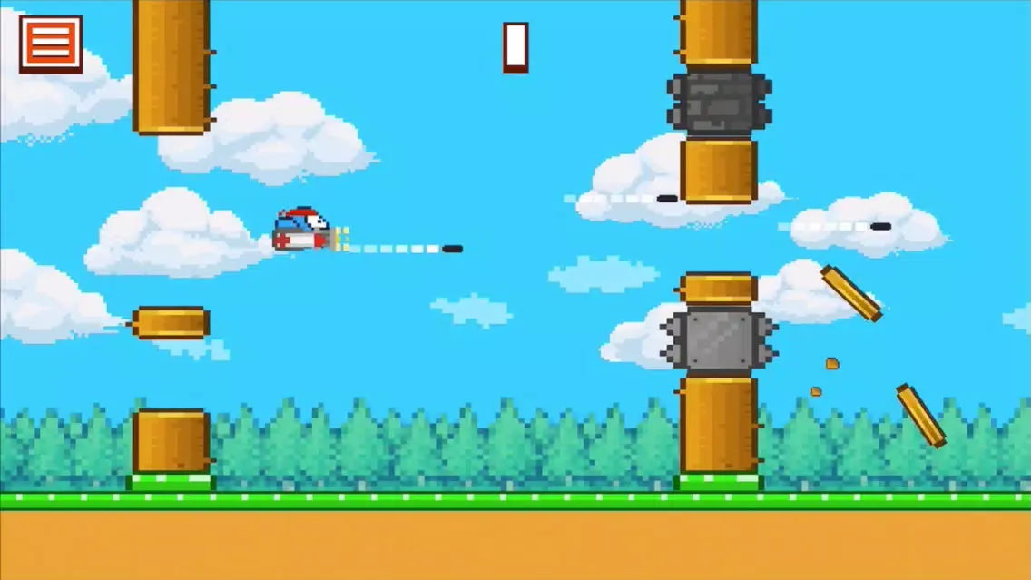 Capturas de tela do Angry Wings Tap