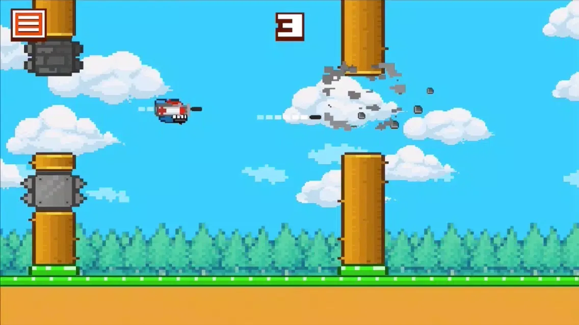 Capturas de tela do Angry Wings Tap