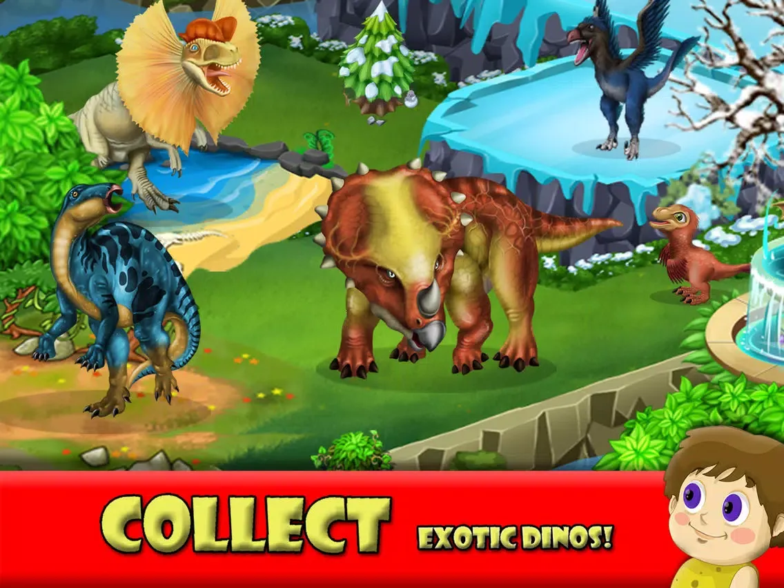 Captures d'écran de DINO WORLD -Jurassic Idle game iPad 