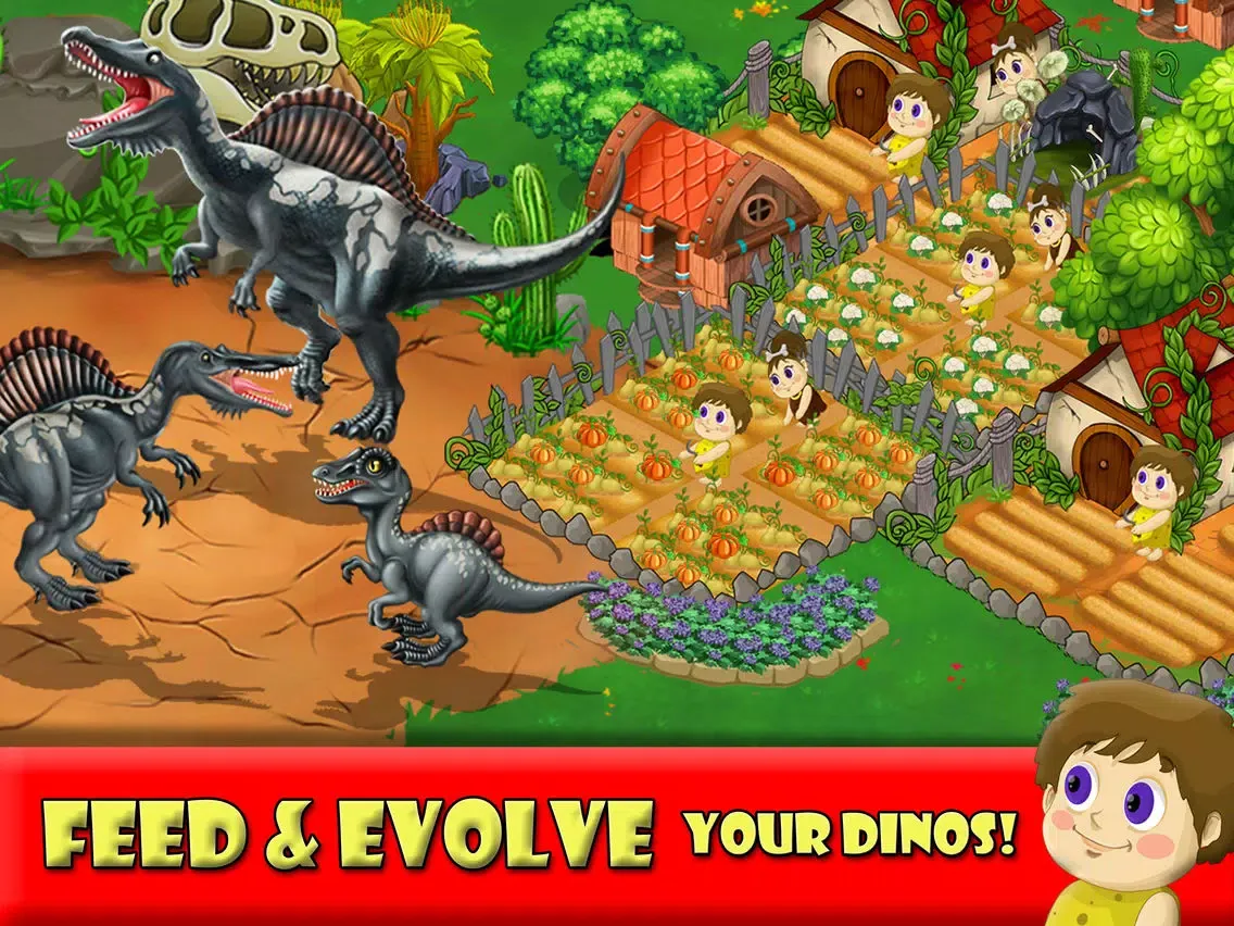 Captures d'écran de DINO WORLD -Jurassic Idle game iPad 