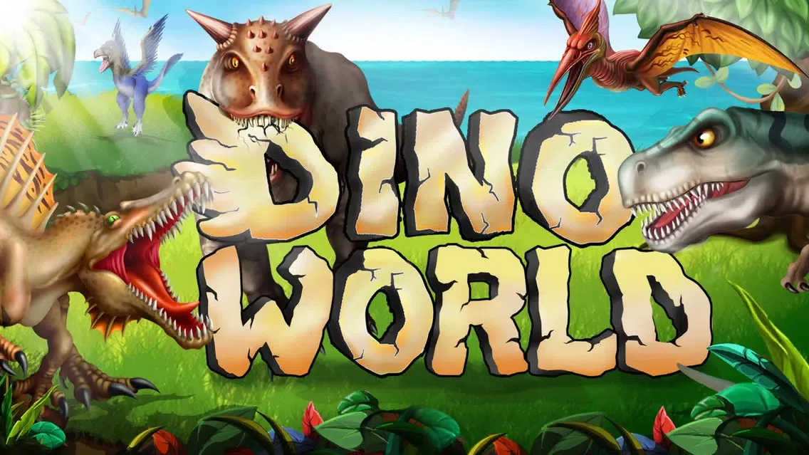 Captures d'écran de DINO WORLD -Jurassic Idle game