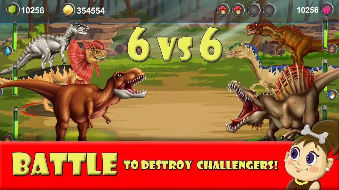 Captures d'écran de DINO WORLD -Jurassic Idle game