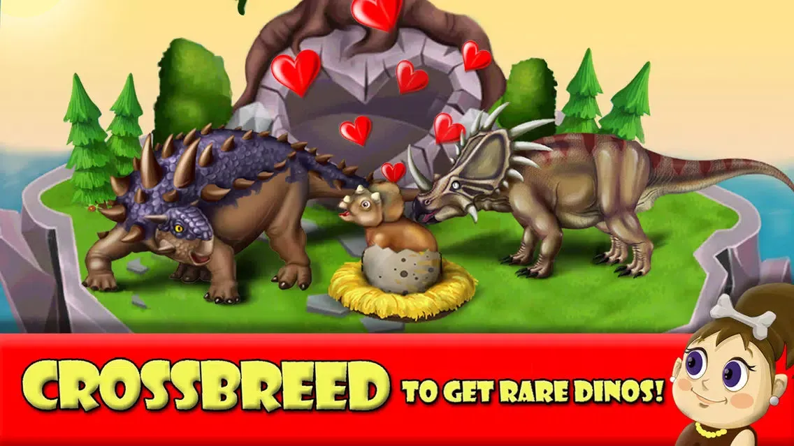 Captures d'écran de DINO WORLD -Jurassic Idle game