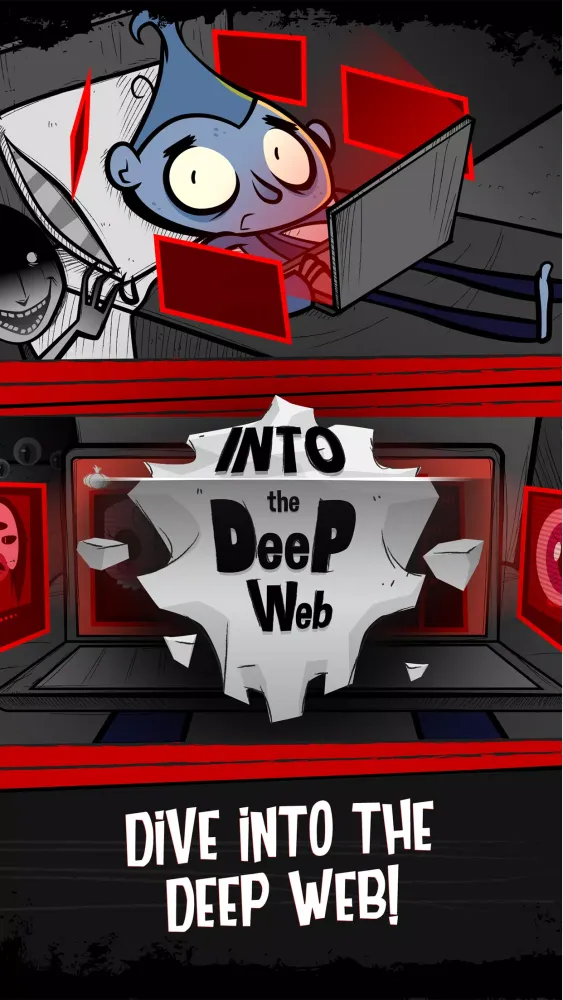 Ảnh chụp màn hình của Into the Deep Web: Idle Game