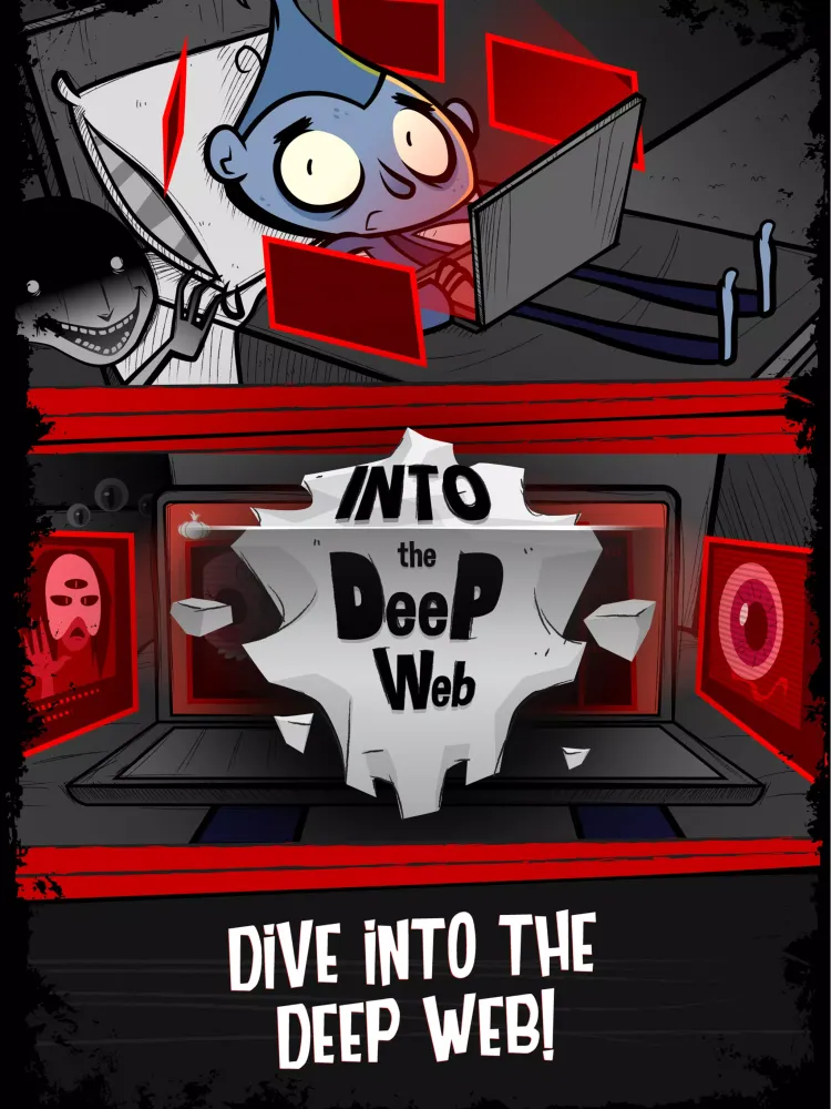 Ảnh chụp màn hình của Into the Deep Web: Idle Game