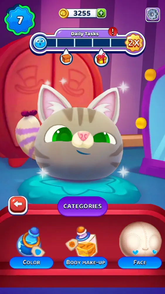 Capturas de tela do My Boo 2