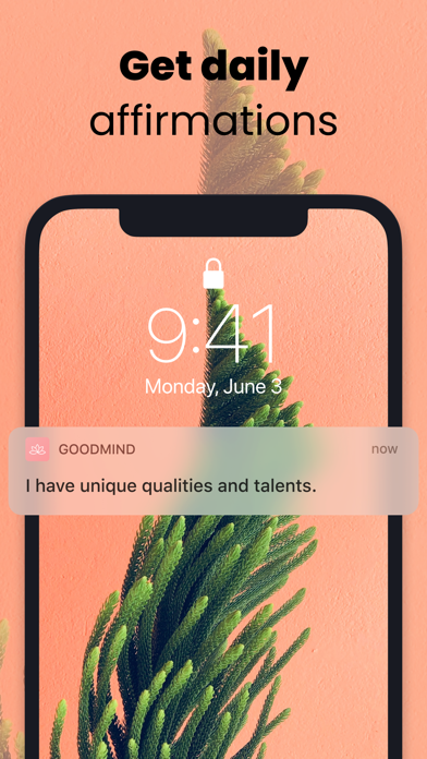 Zrzuty ekranu Goodmind - Daily Affirmations
