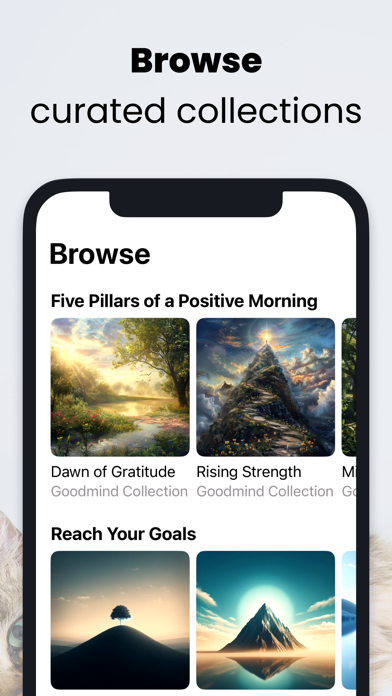 Zrzuty ekranu Goodmind - Daily Affirmations