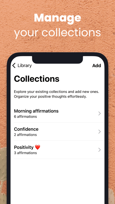 Zrzuty ekranu Goodmind - Daily Affirmations