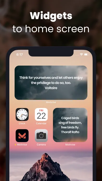 Motivise - Motivation quotes應用截圖