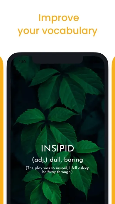 Tangkapan layar Vocabble - Learn Words Daily