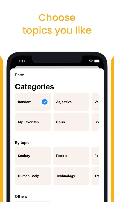 Tangkapan layar Vocabble - Learn Words Daily