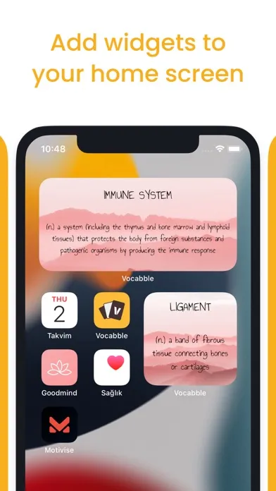 Tangkapan layar Vocabble - Learn Words Daily