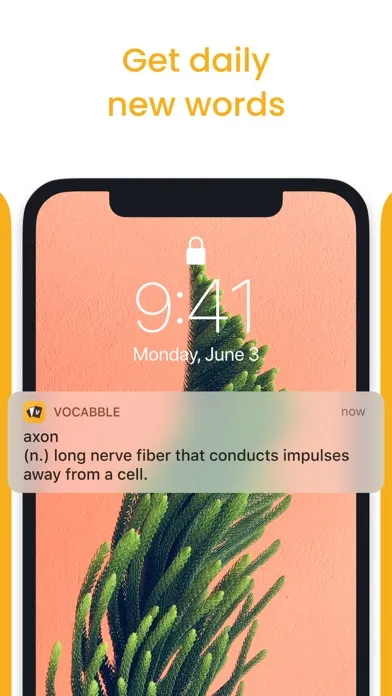 Tangkapan layar Vocabble - Learn Words Daily