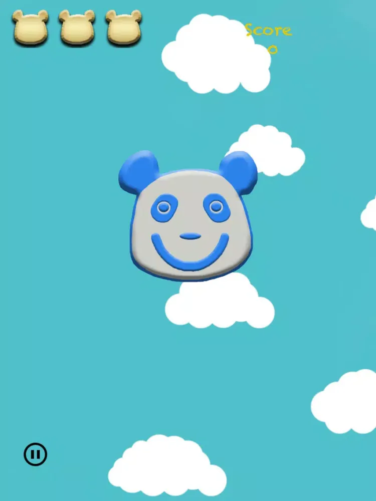 Tappy Panda - Tap the Blue Panda iPad  Ekran Görüntüleri
